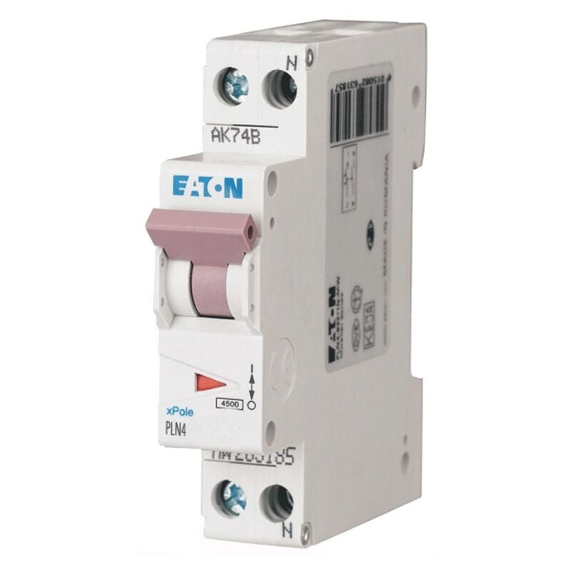 foto del prodotto eaton interruttore magnetotermico 32a 4,5ka 1p n c 1 modulo 263195