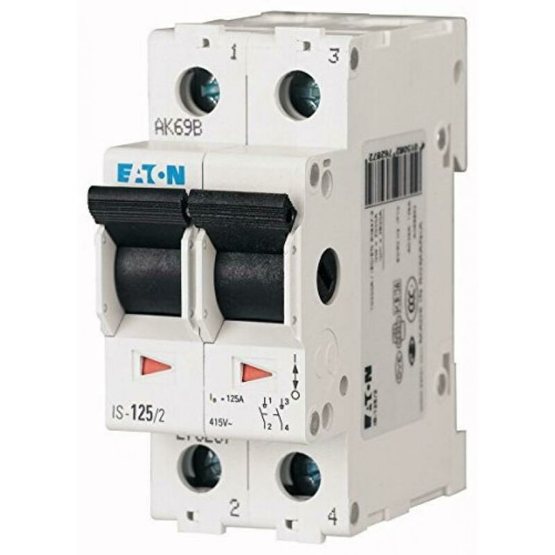 foto del prodotto eaton is 40 2 sezionatore 2x40a interruttore di manovra e sezionatore 276271