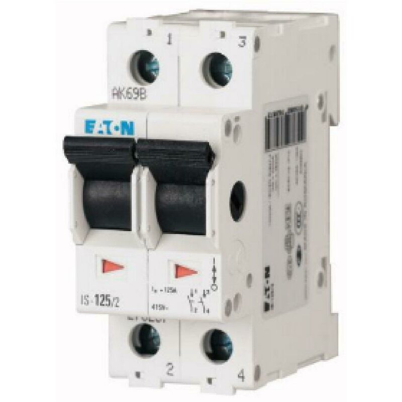 foto del prodotto eaton is 63 2 sezionatore 2x63a