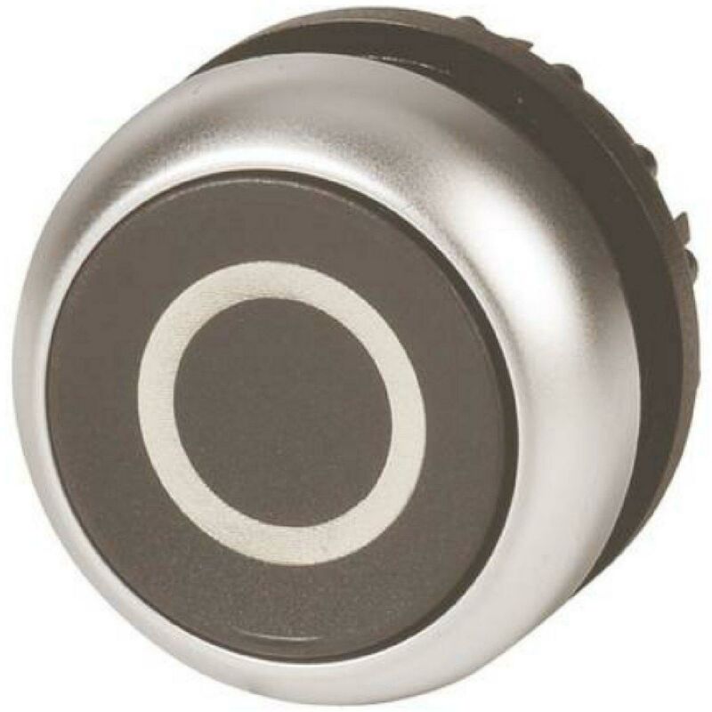 foto del prodotto eaton m22 d s x0 pulsante piatto filo con ghiera color titanio non luminoso 216609