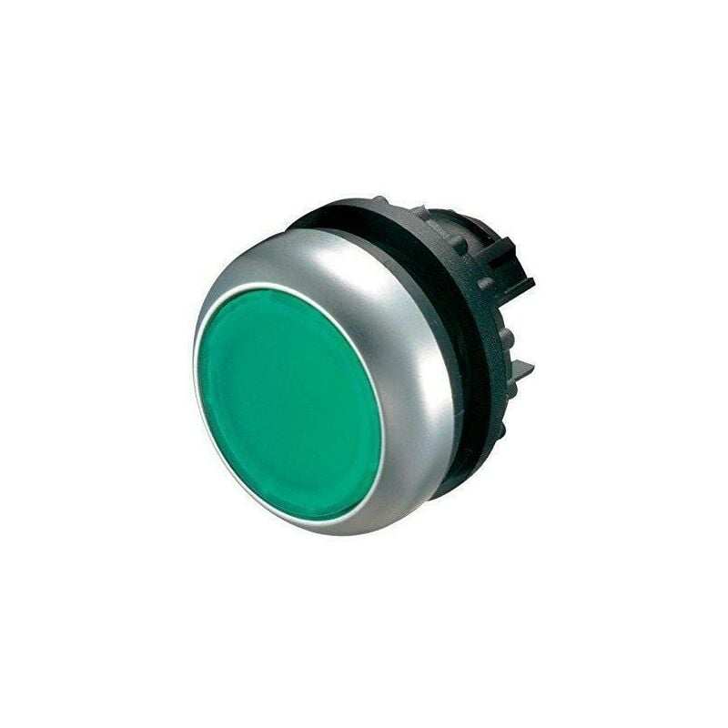 foto del prodotto eaton m22 dl g pulsante luminoso ad impulso filo ghiera verde