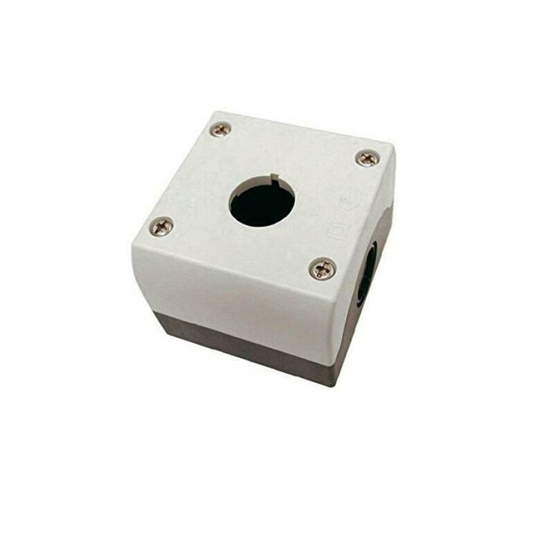 foto del prodotto eaton m22 i1 custodia sporgente 1 foro nero grigio per dispositivi di comando e di segnalazione d 22 216535
