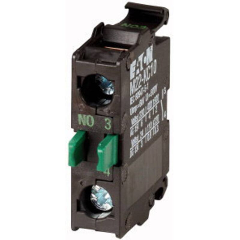 foto del prodotto eaton m22 kc10 elemento di contatto 1 na 230 v ac, 400 v ac, 500 v ac, 24 v dc, 110 v dc, 220 v dc 1 pz.
