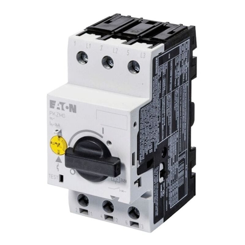 foto del prodotto eaton salvamotore pkzm0 10 6,3 10a 3 moduli 3 poli 072739