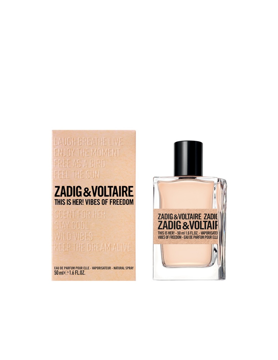 foto del prodotto eau de parfum donna zadig voltaire this is her vibes of freedom 50