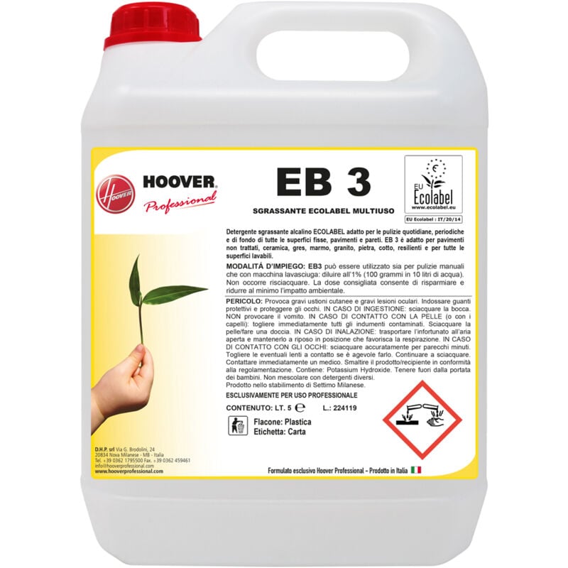 foto del prodotto eb3 detergente superconcentrato