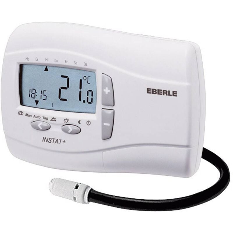 foto del prodotto eberle 0537 30 141 900 instat plus 3 f termostato ambiente da parete giornaliero 1 pz.