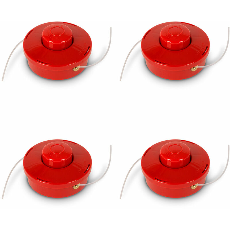 foto del prodotto eberth 4x filo da taglio, pezzi di ricambio per decespugliatore, avanzamento automatico, 4 pezzi con spessore 3mm, lunghezza 2,3m filettatura m10 x