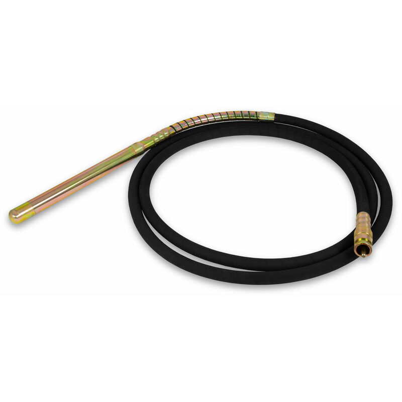 foto del prodotto eberth testa vibrante rinforzata in acciaio con diametro di 45mm e lunghezza del tubo di 6m, ricambio per vibratore per calcestruzzo, albero