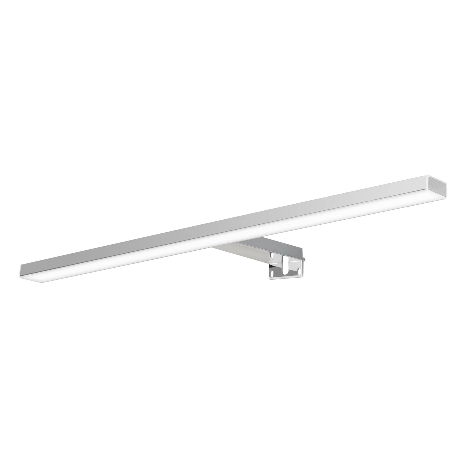 foto del prodotto ebir luce per specchio a led esther 2, cromo, larghezza 50 cm