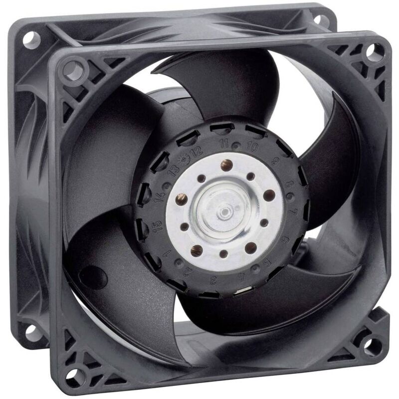 foto del prodotto ebm papst 8218 jh3 ventola assiale 48 v dc 190 m h l x l x a 38 x 80 x 80 mm