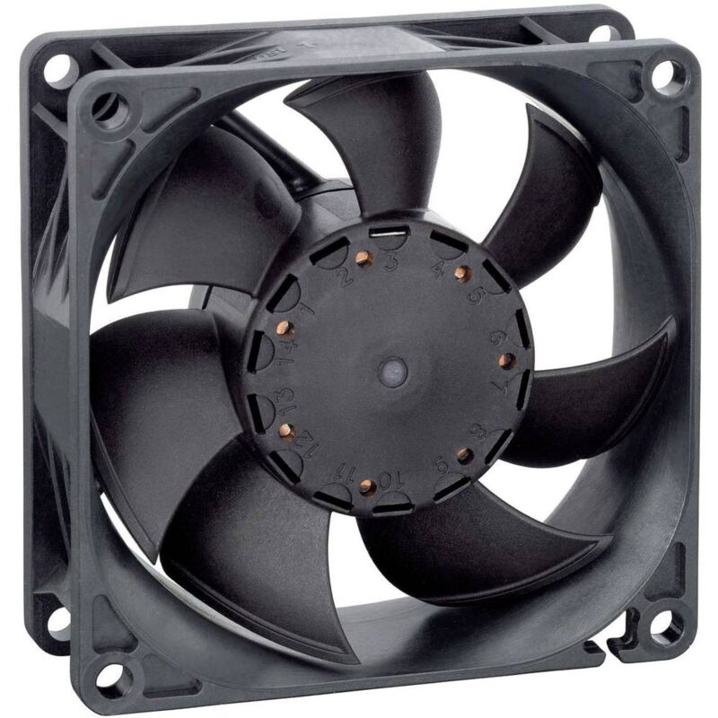 foto del prodotto ebm papst 8452 2 hhp ventola assiale 12 v dc 82 m h l x l x a 25 x 80 x 80 mm