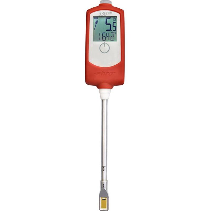 foto del prodotto ebro fom 330 1 set tester per olio di frittura 50 200 c strumento di misura della qualit dell olio, con lampada d