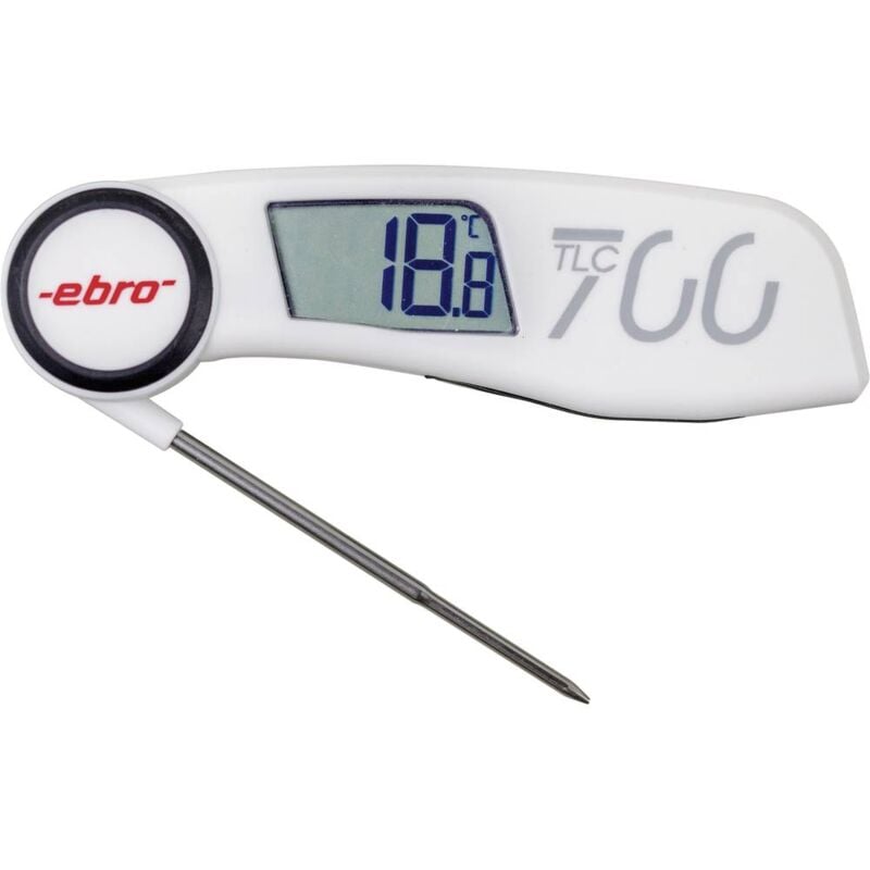 foto del prodotto ebro tlc 700 termometro a penetrazione haccp campo di misura temperatura 30 fino a 220 c sensore tipo ntc conforme h