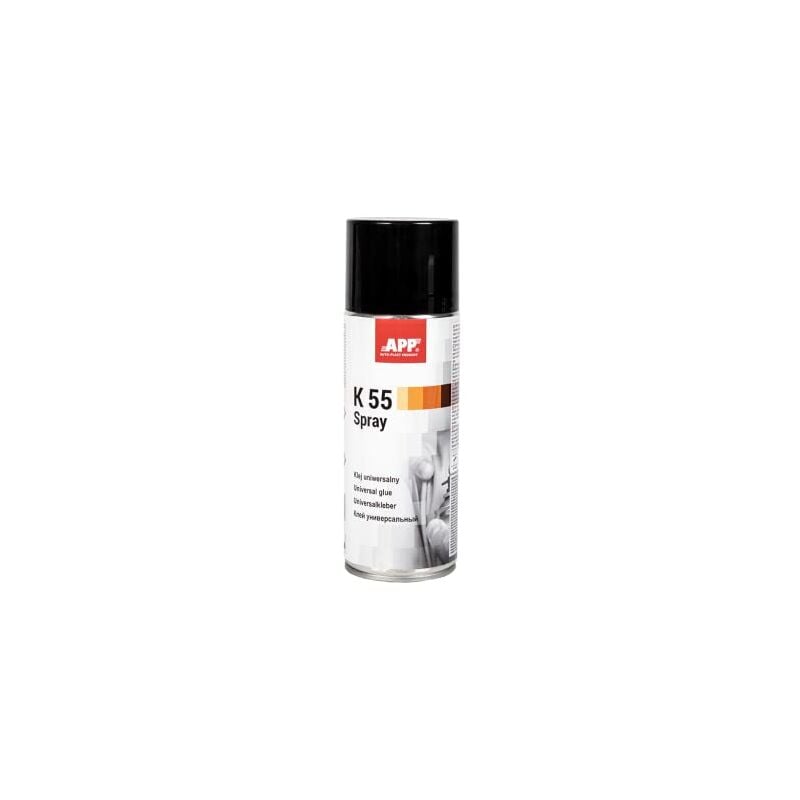 foto del prodotto ebuy24 app k 55 colla spray universale colla per tessuti, legno, pelle, carta e molto altro 400 ml