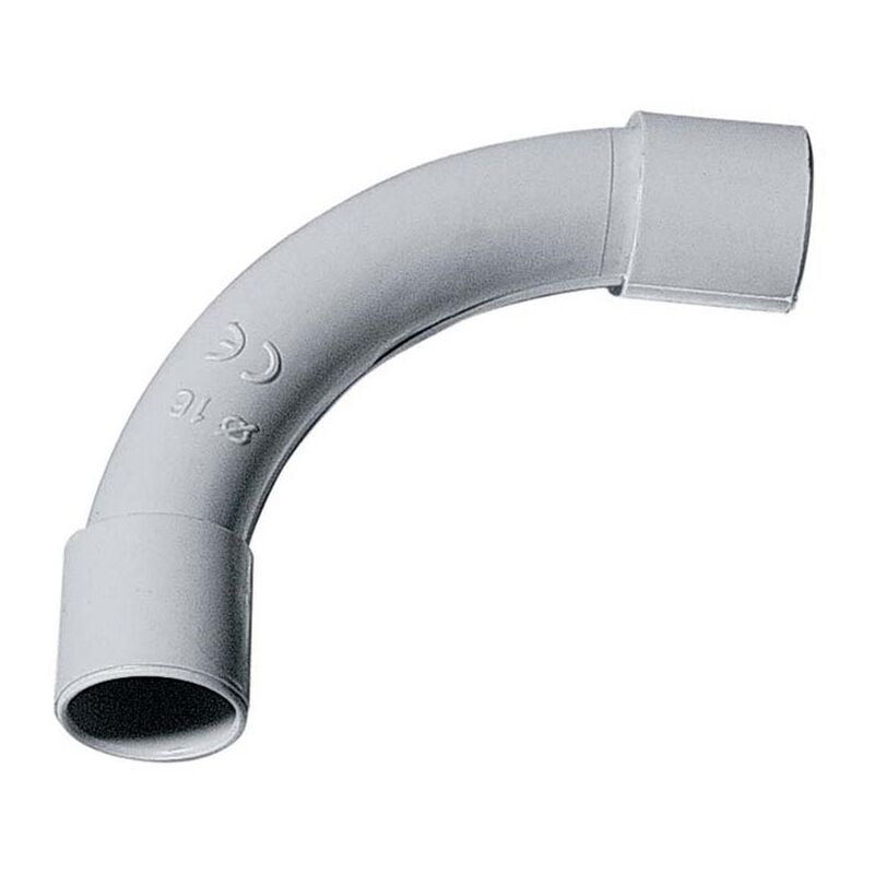 foto del prodotto ec curva 90 stretto raggio dm.20 pz.5 elettrocanali cf 1,0