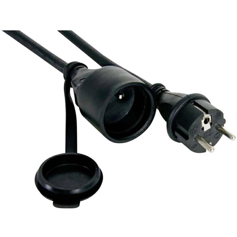 foto del prodotto ec01.5r15stbhq alimentazione prolunga 16 a nero 1.50 m h05rr f 3g 1,5 mm perel