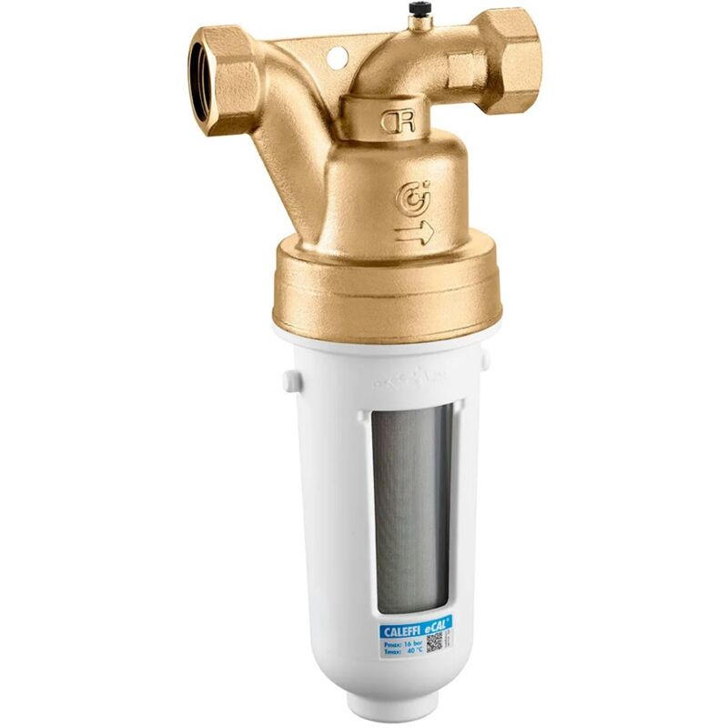 foto del prodotto ecal, dispositivo anticalcare elettrolitico con filtro e magnete attacco g 1 iso 228 1 f 537761 caleffi