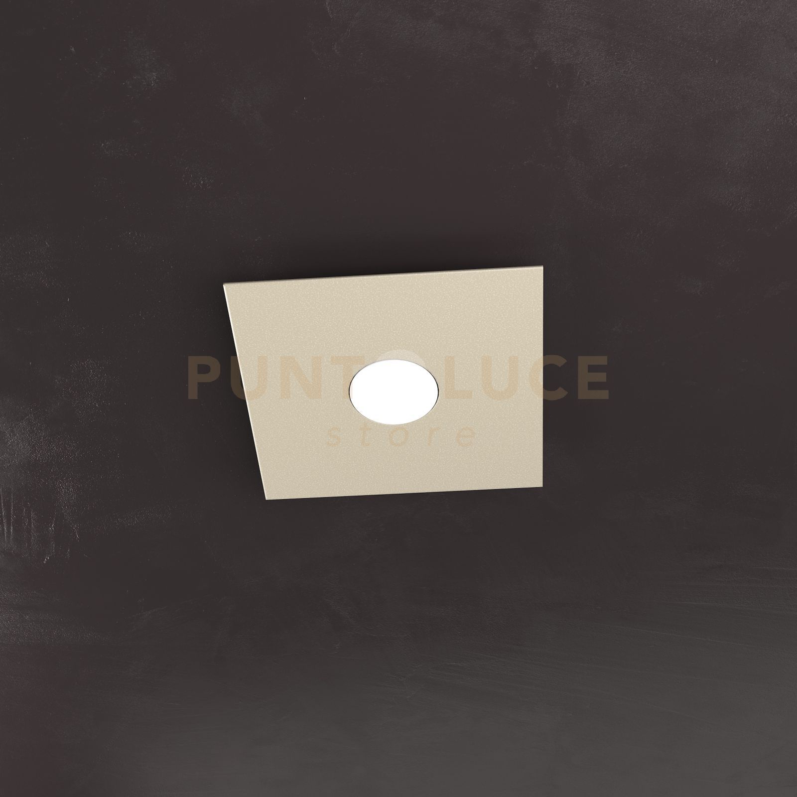 foto del prodotto eccentric applique-plafoniera 1 luce sabbia 1156-1l-sa