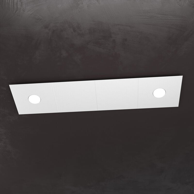 foto del prodotto eccentric applique plafoniera 2 luci 2 decorativo grigio 1156 2l2d gr