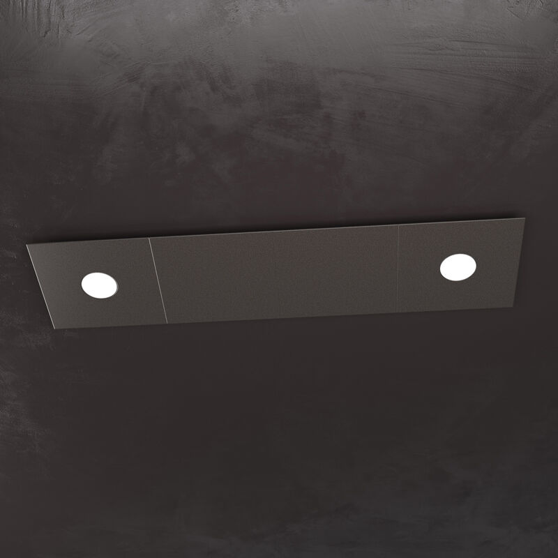foto del prodotto eccentric applique plafoniera 2 luci 2 decorativo marrone 1156 2l2d ma
