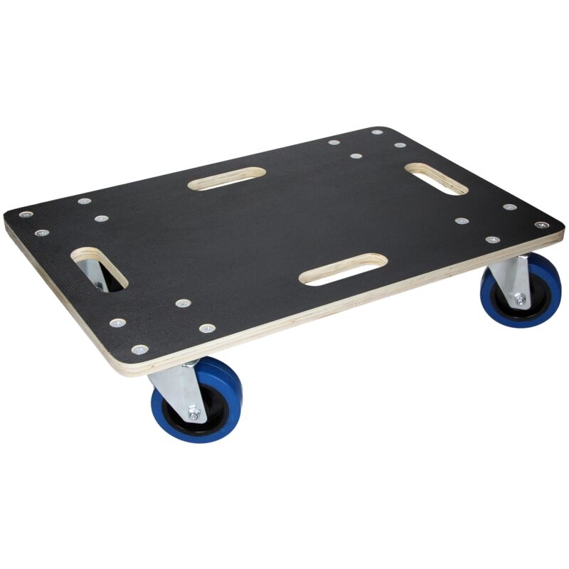 foto del prodotto ecd germany - carrello da trasporto mobili elettrodomestici - 40 x 60 cm - portata carico max. 800 kg - piattaforma girevole pedana con ruote in gomma base mobile sposta carichi pesanti trasloco oggetti