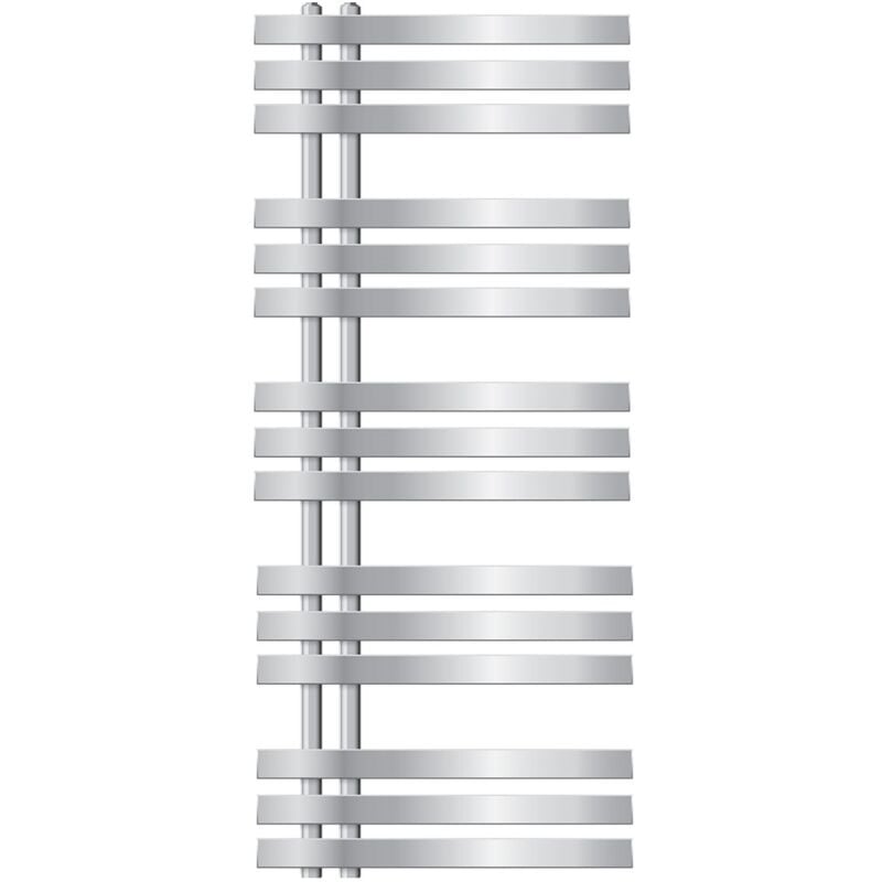 foto del prodotto ecd germany radiatore da bagno a pannello iron em design scaldasalviette 500x1200 mm cromato radiatore scaldasalviette asciugabiancheria