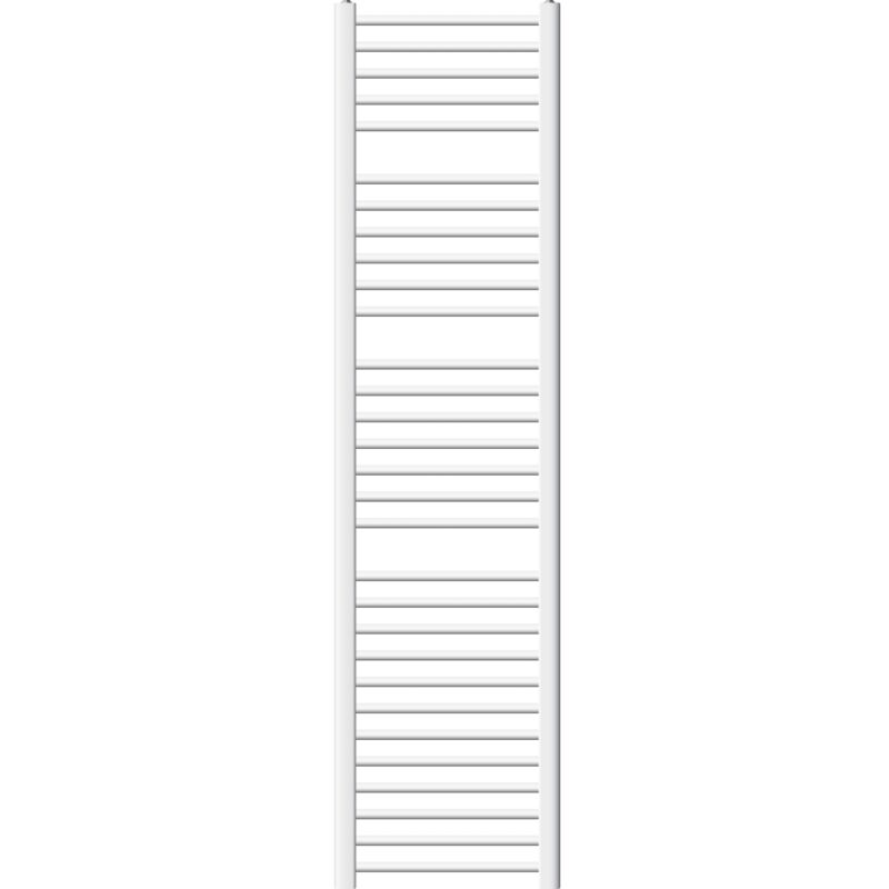 foto del prodotto ecd germany radiatore da bagno calorifero scaldasalviette 400 x 1800 mm bianco con attacco laterale termosifone tipo scala per asciugamani con