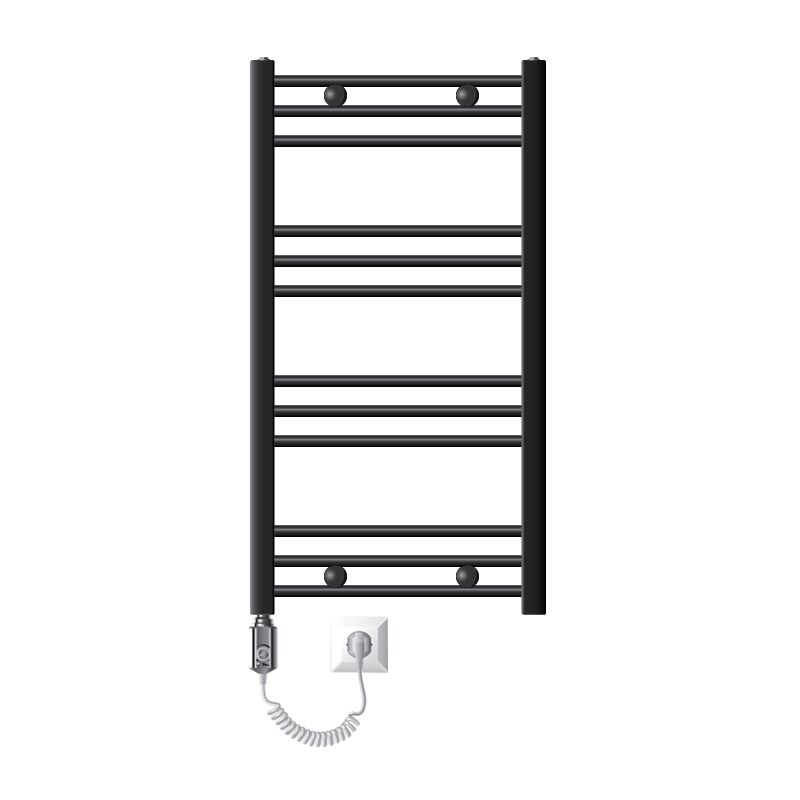 foto del prodotto ecd germany radiatore da bagno elettrico eco 500 x 800 mm cromato diritto con attacco laterale incl. elemento riscaldante 600w cromato