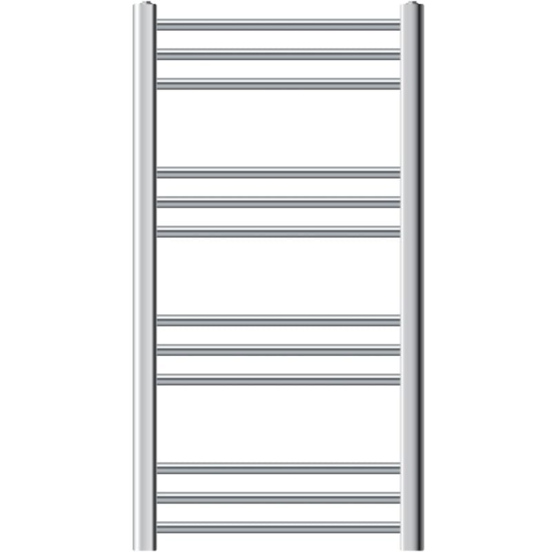 foto del prodotto ecd germany radiatore da bagno scaldasalviette sahara 500 x 800 mm cromato curvo con attacco laterale radiatore scaldasalviette asciugabiancheria