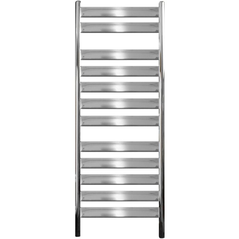 foto del prodotto ecd germany radiatore design tharr a pannello piatto termoarredo da bagno in acciaio cromato design moderno 500 x 950 mm calorifero scaldasalviette