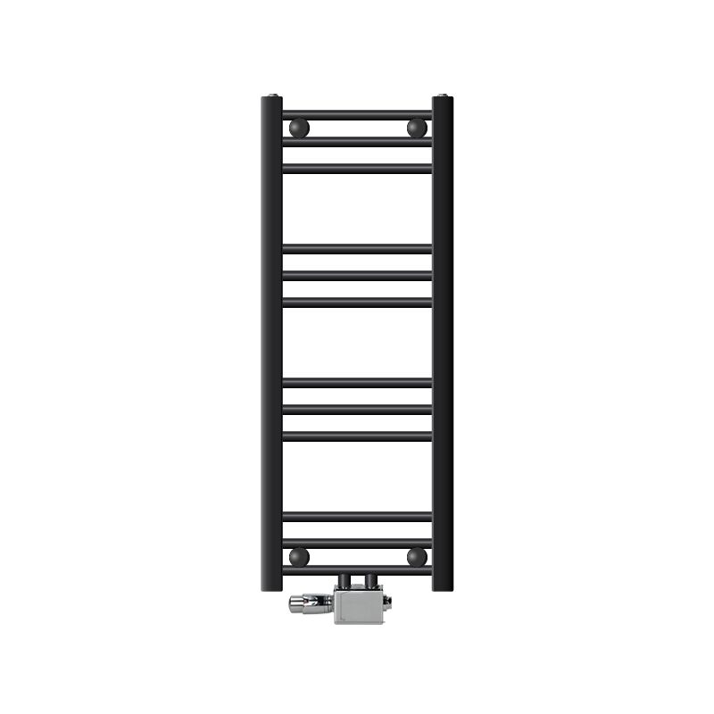 foto del prodotto ecd germany - radiatore sahara 300x800 mm termosifone in acciaio antracite dritto con raccordo centrale universale calorifero scaldasalviette