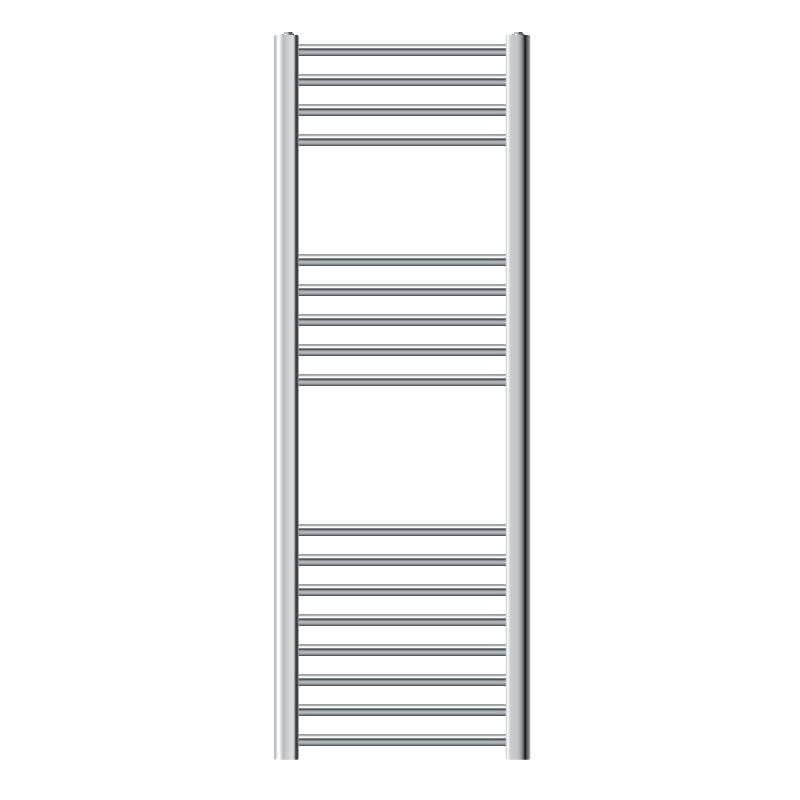 foto del prodotto ecd germany radiatore sahara scaldasalviette moderno per bagno 400 x 1200 mm cromato acciaio dritto con attacco laterale radiatore