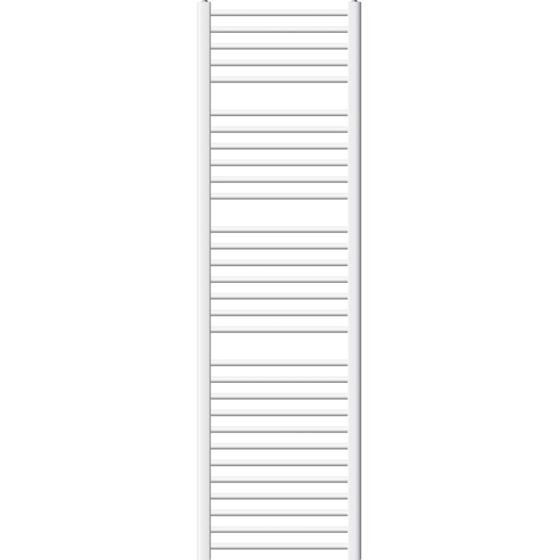 foto del prodotto ecd germany radiatore sahara scaldasalviette moderno per bagno 500 x 1800 mm bianco acciaio dritto con attacco laterale radiatore