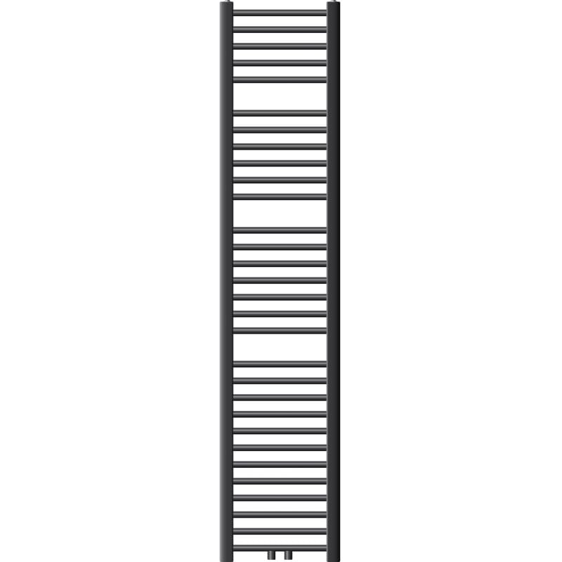 foto del prodotto ecd germany radiatore scaldasalviette sahara 300 x 1800 mm antracite dritto con attacco centrale radiatore scaldasalviette asciugabiancheria