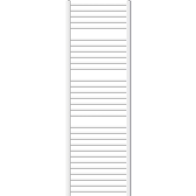 foto del prodotto ecd germany radiatore scaldasalviette termoarredo da bagno moderno in acciaio bianco 600 x 1800 mm bianco dritto con attacco laterale scaldasalviette