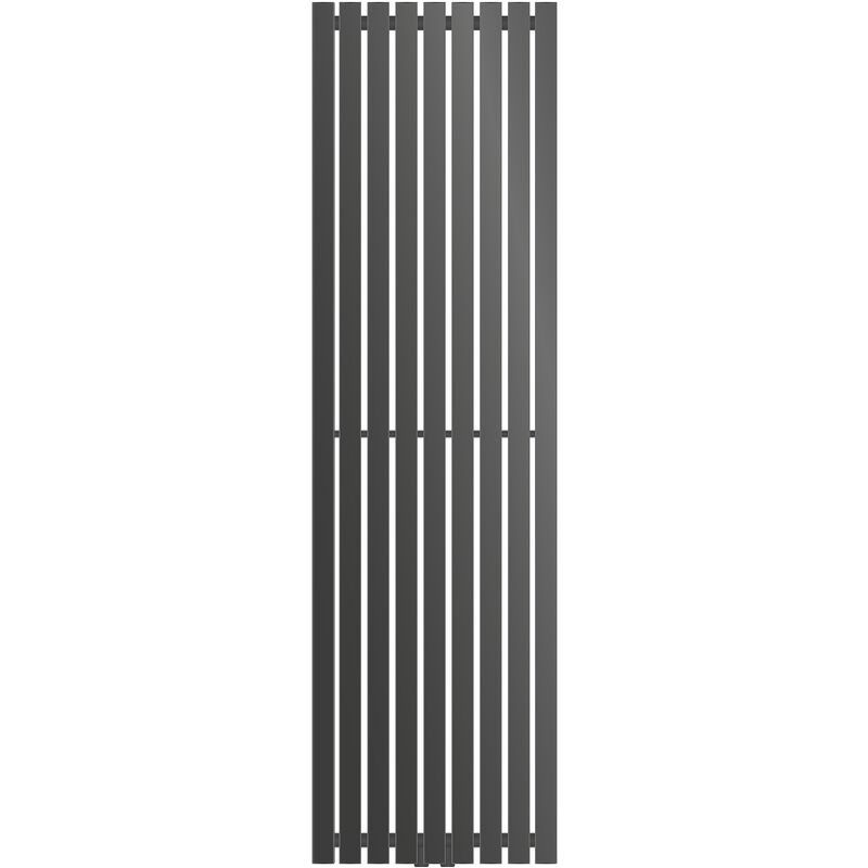 foto del prodotto ecd germany radiatore termosifone termoarredo scaldasalviette stella verticale piatto 480 x 1600 mm antracite radiatore scaldasalviette