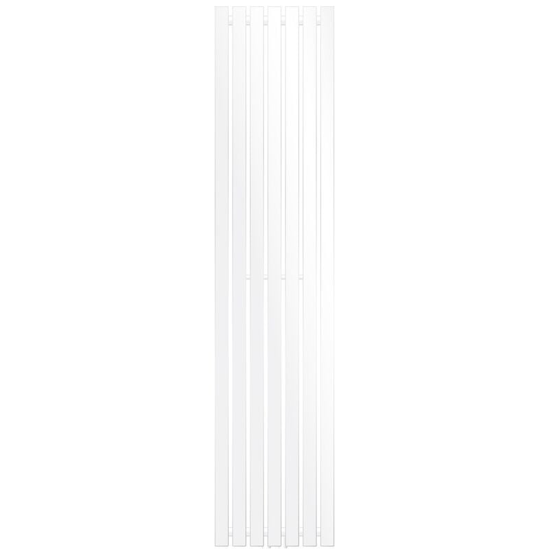 foto del prodotto ecd germany radiatore termosifone termparredo scaldasalviette stella verticale piatto 370 x 1600 mm bianco radiatore scaldasalviette