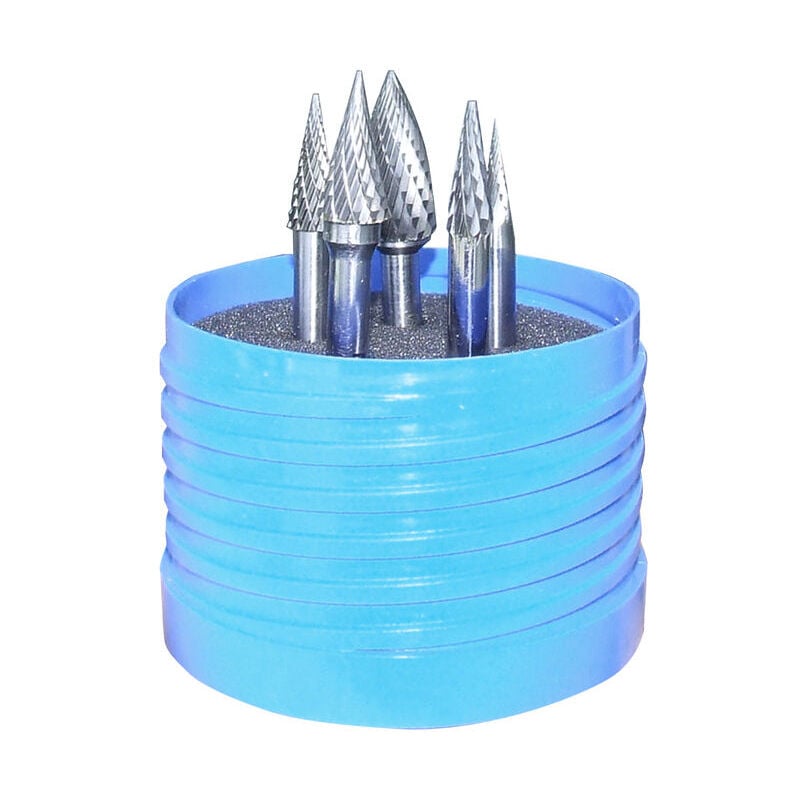 foto del prodotto ecef fresa rotativa metallo set 4 pezzi 6 12