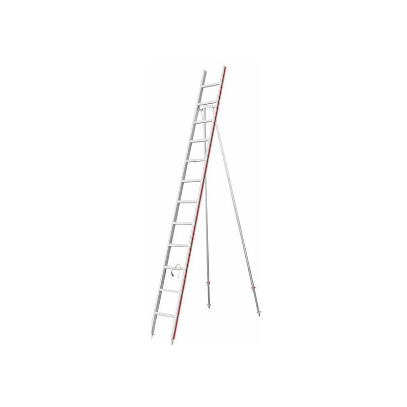 foto del prodotto echelle direct scala agricola in alluminio con piedi regolabil altezza massima di lavoro 4.67m 3049 12