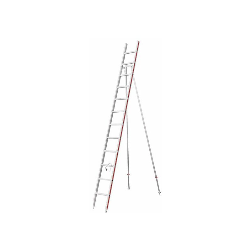 foto del prodotto echelle direct scala agricola in alluminio con piedi regolabil altezza massima di lavoro 5.23m 3049 14