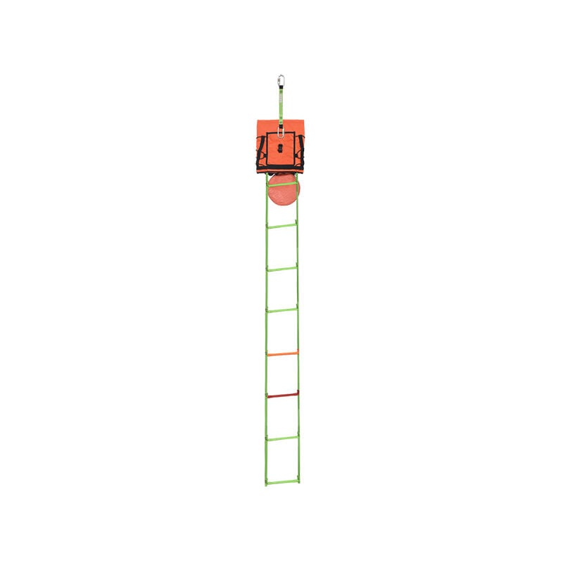foto del prodotto echelle direct scala di salvataggio in cinghia 6mt con borsa di trasporto e sistema di sicurezza fa7002906r
