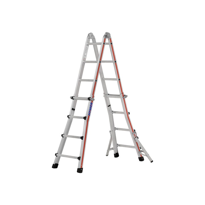 foto del prodotto echelle direct scala telescopica 4x4 pioli altezza mass. di lavoro 3.00m 814216