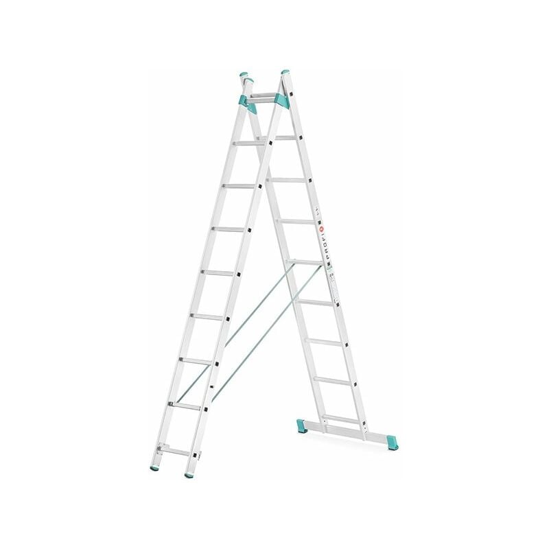 foto del prodotto echelle direct scala trasformabile 2x9 pioli lunghezza aperta 4.28m 7709