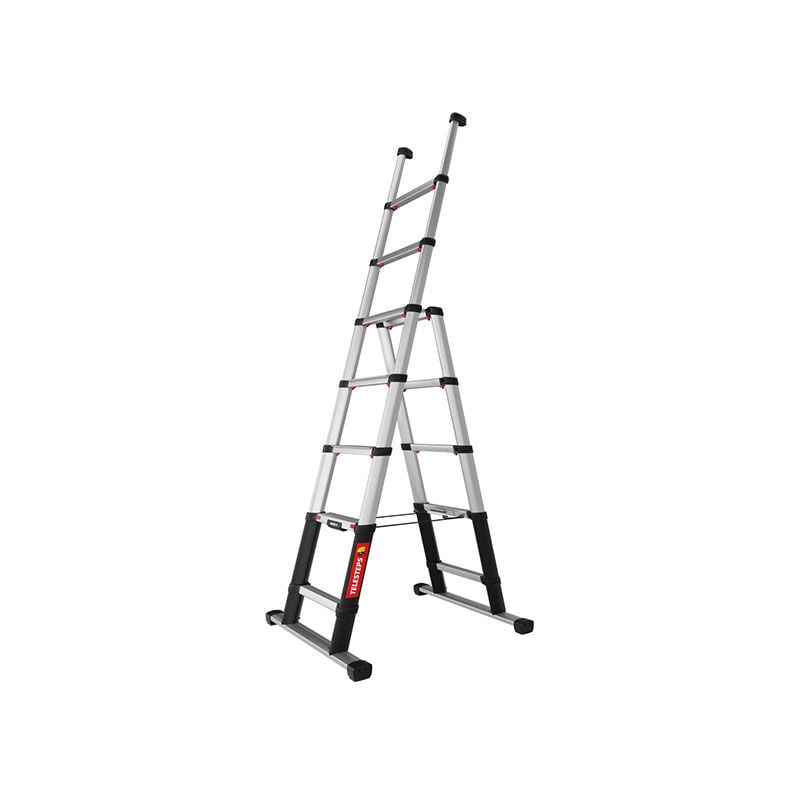foto del prodotto echelle direct scaletta telescopica altezza massima di lavoro 3.10m porta attrezzi tel 72423 9202 101