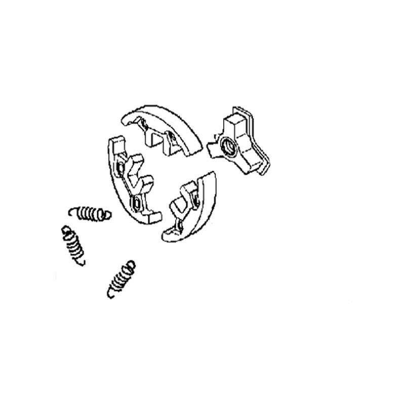 foto del prodotto echo - frizione completa cs350, cs3500, cs351, cs360 originale