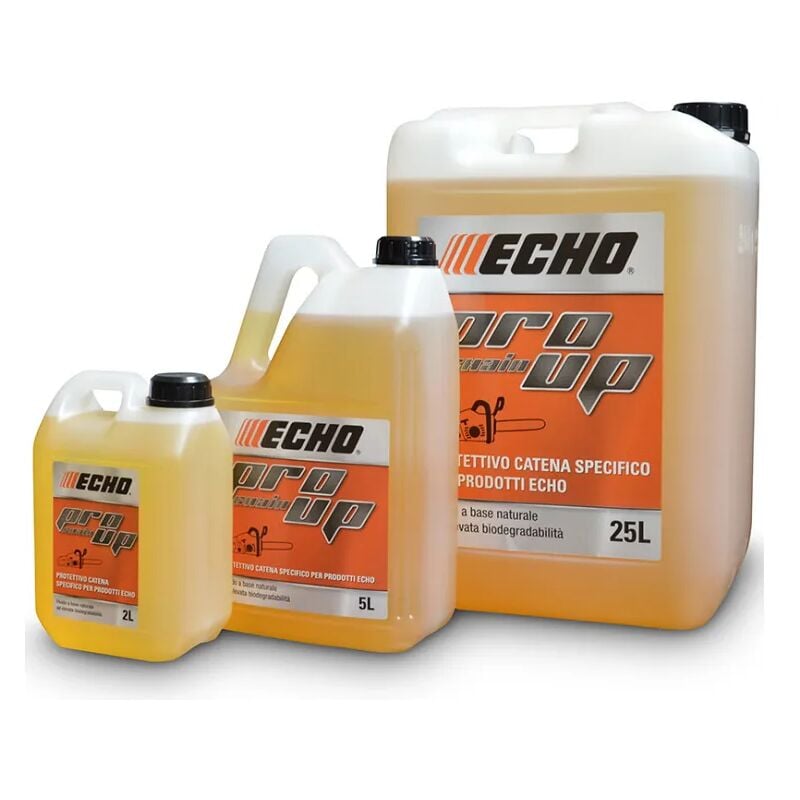 foto del prodotto echo olio per catena della motosega biodegradabile pro up 5 lt