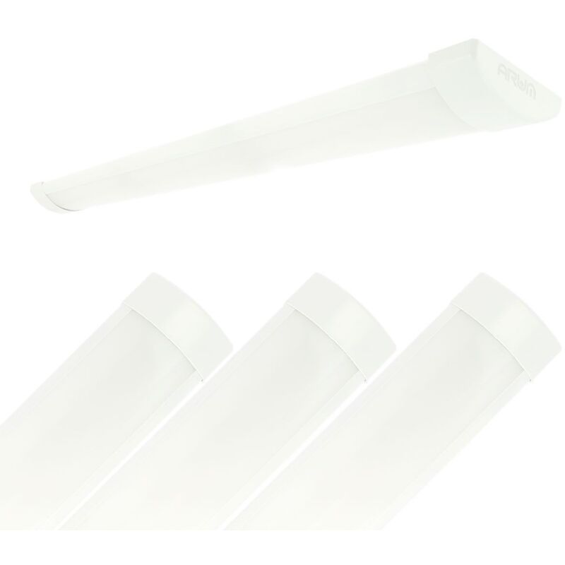 foto del prodotto eclairage design 4 listelli led extrapiatti line 16w ip40 1800lm 60cm temp rature de couleur bianco neutro 4000k