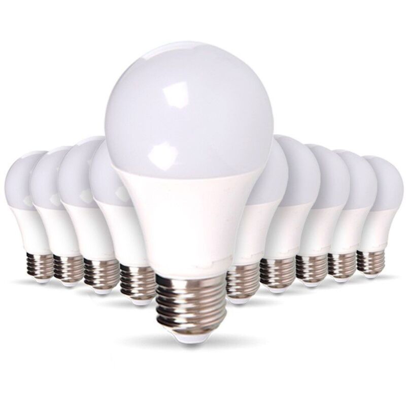 foto del prodotto eclairage design lotto di 10 lampadine a led e27 11w eq 75w bianco naturale