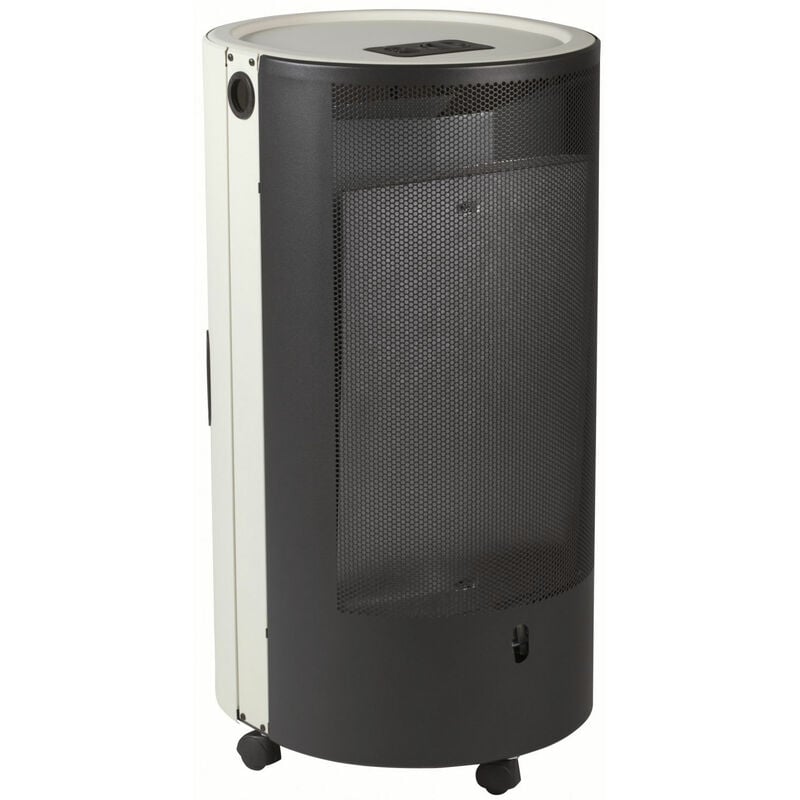 foto del prodotto ecm stufa a gas gpl portatile infrarossi bombola basso consumo made in italy blue belle chic bianca beige